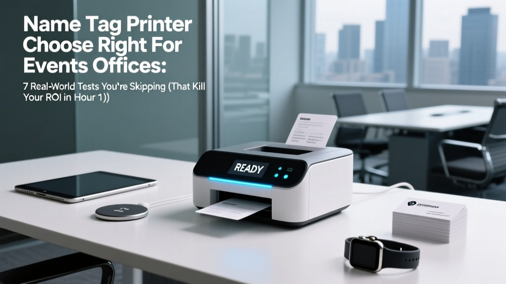 Name Tag Printer Choose Right For Events Offices: 7 Real-World Tests You’re Skipping (That Kill Your ROI in Hour 1)