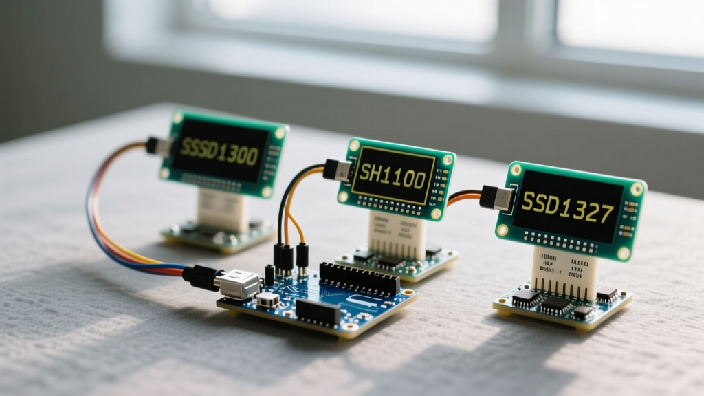 Choosing the Best OLED Display with Arduino: SSD1306 vs SH1106