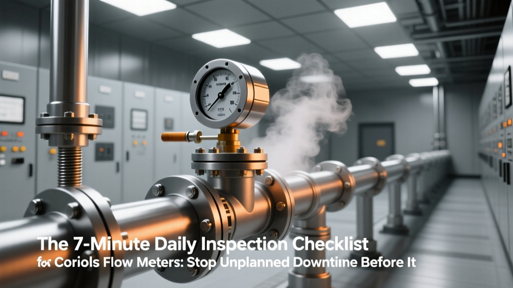 7-Minute Coriolis Flow Meter Inspection Checklist
