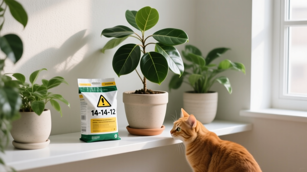 14-14-14 Fertilizer & Cats: Safety & Safer Alternatives