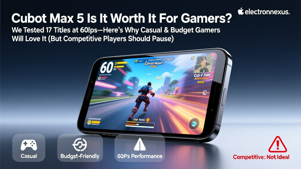 Cubot Max 5 Is It Worth It For Gamers? We Tested 17 Titles at 60fps—Here’s Why Casual & Budget Gamers Will Love It (But Competitive Players Should Pause)