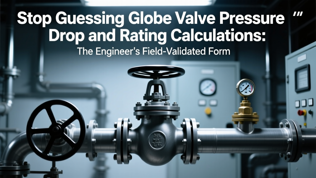 Globe Valve Pressure Drop & Rating Calculator