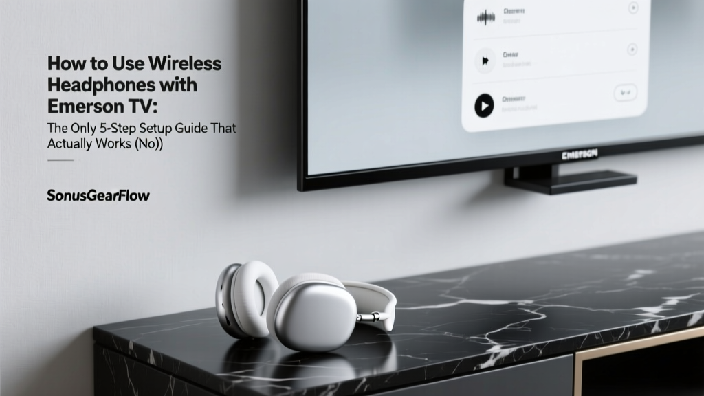 Wireless Headphones with Emerson TV: Setup Guide (2026)