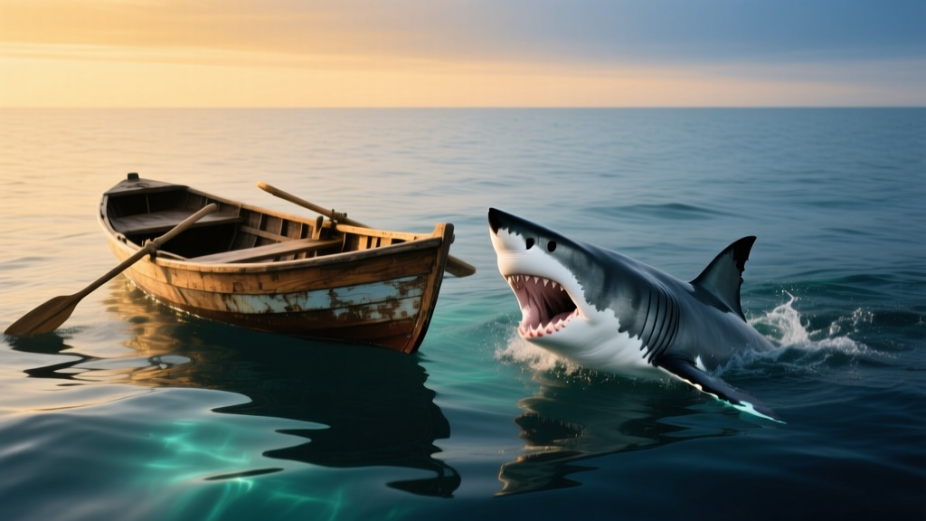 Boat vs Shark: Dream Symbol Comparison