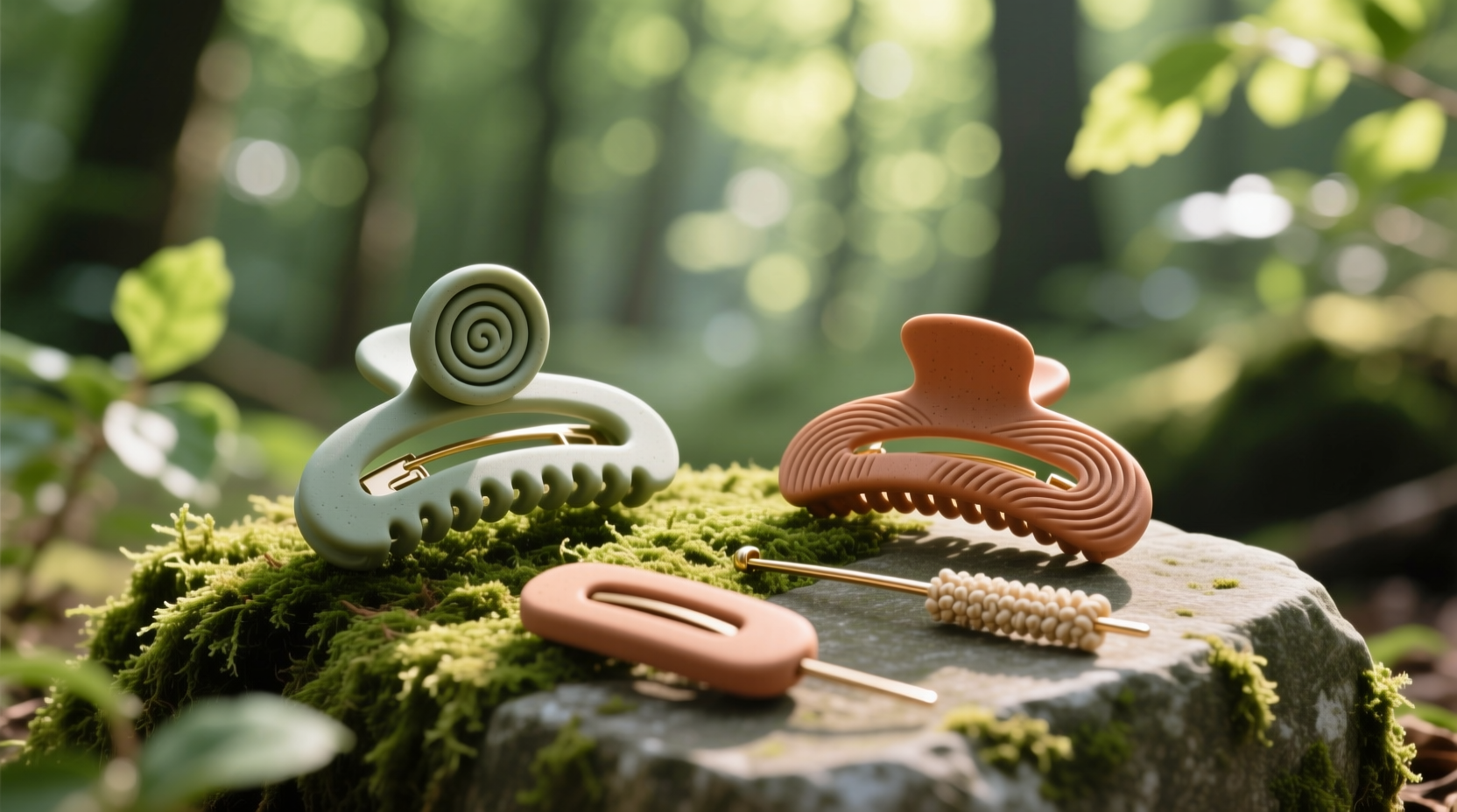 compostable hair clips vs wooden barrettes for fine hair