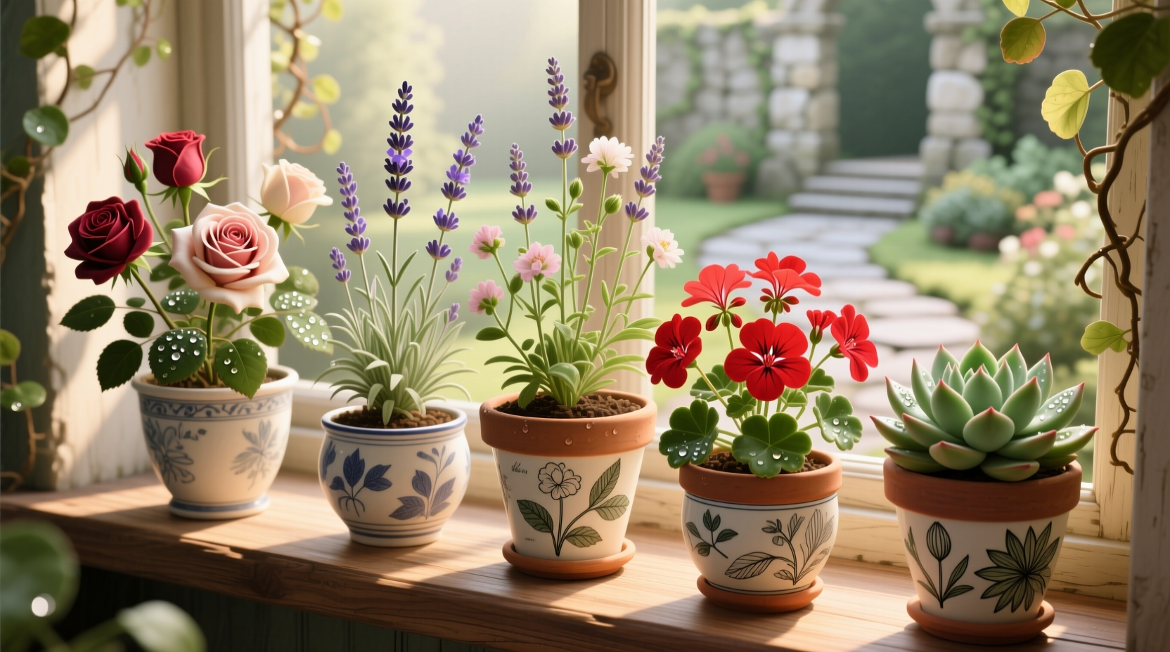 flowers for planting in pots