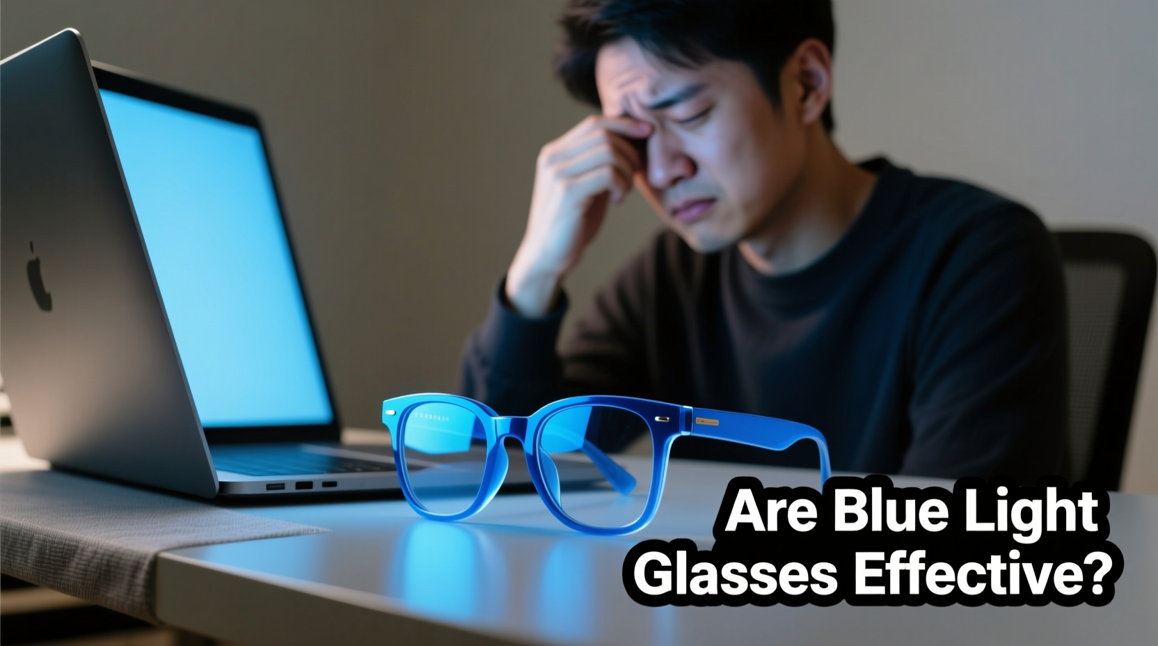 View of Are Blue Light Glasses Effective For Digital Eye Strain Or Just Placebo