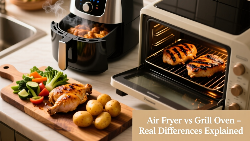 Air Fryer vs Grill Oven: Key Differences Revealed