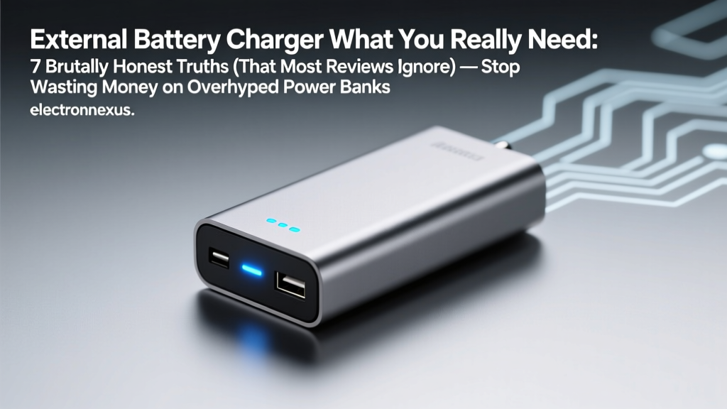 External Battery Charger What You Really Need: 7 Brutally Honest Truths (That Most Reviews Ignore) — Stop Wasting Money on Overhyped Power Banks