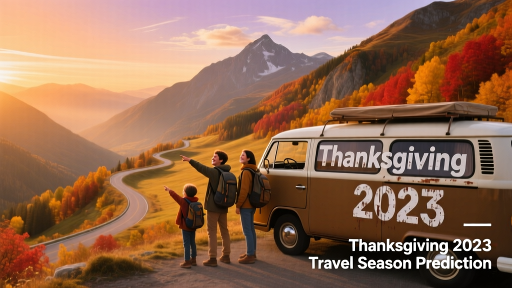 Thanksgiving 2023 Travel Season Prediction: Crowds, Costs, and Hidden Opportunities