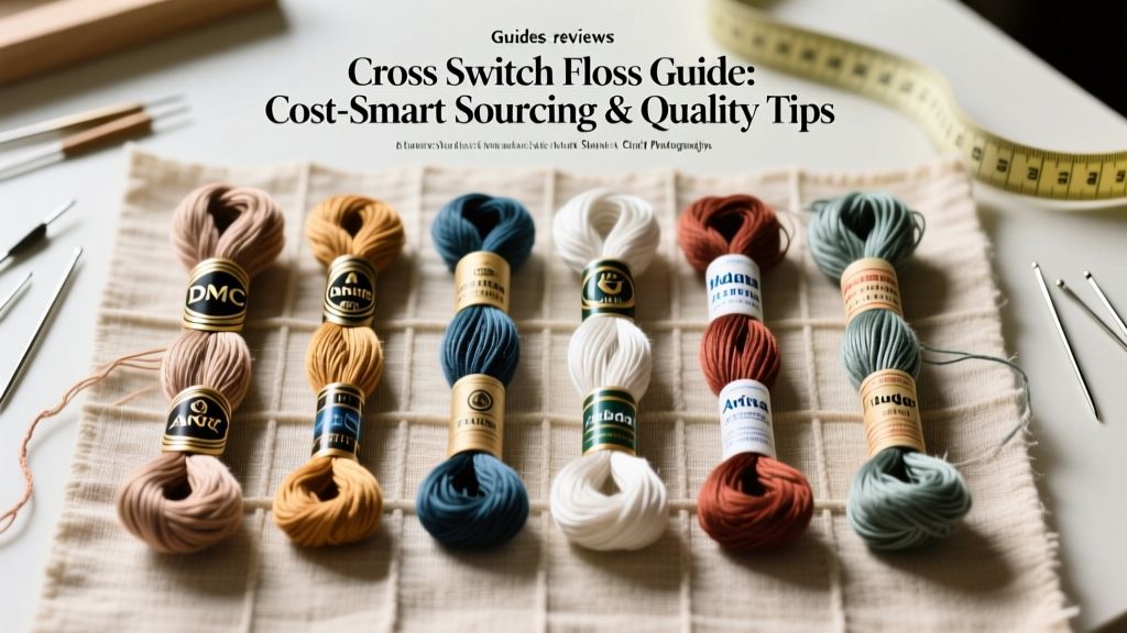 Cross Stitch Floss Guide: Cost-Smart Sourcing & Quality Tips