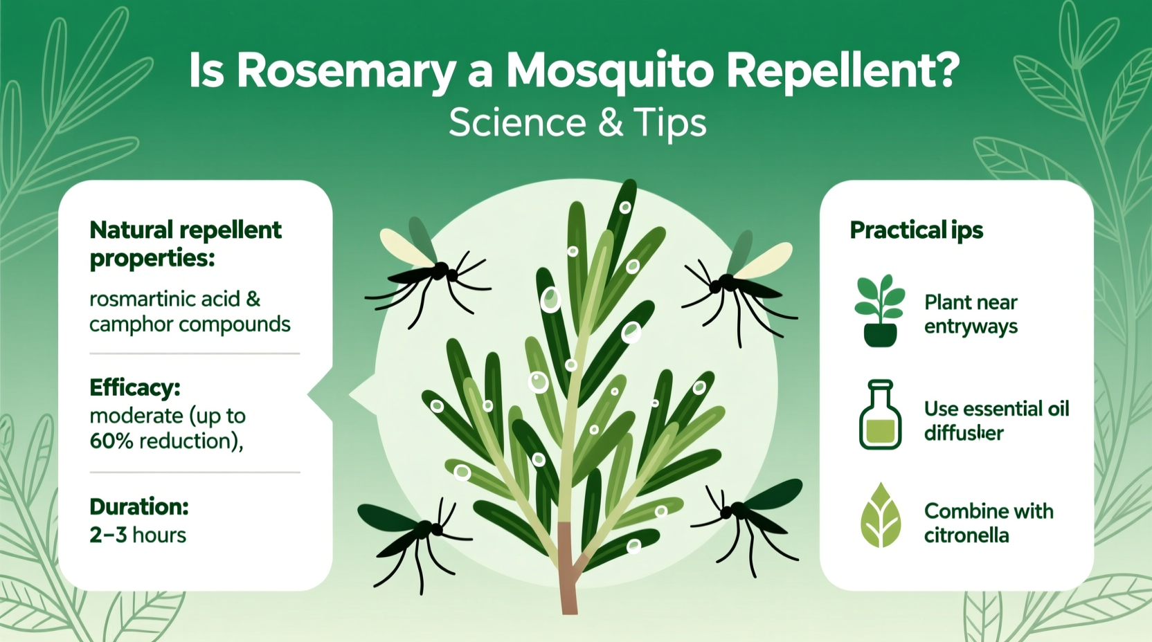 Does Rosemary Really Repel Mosquitoes? | TheHomeSprouts
