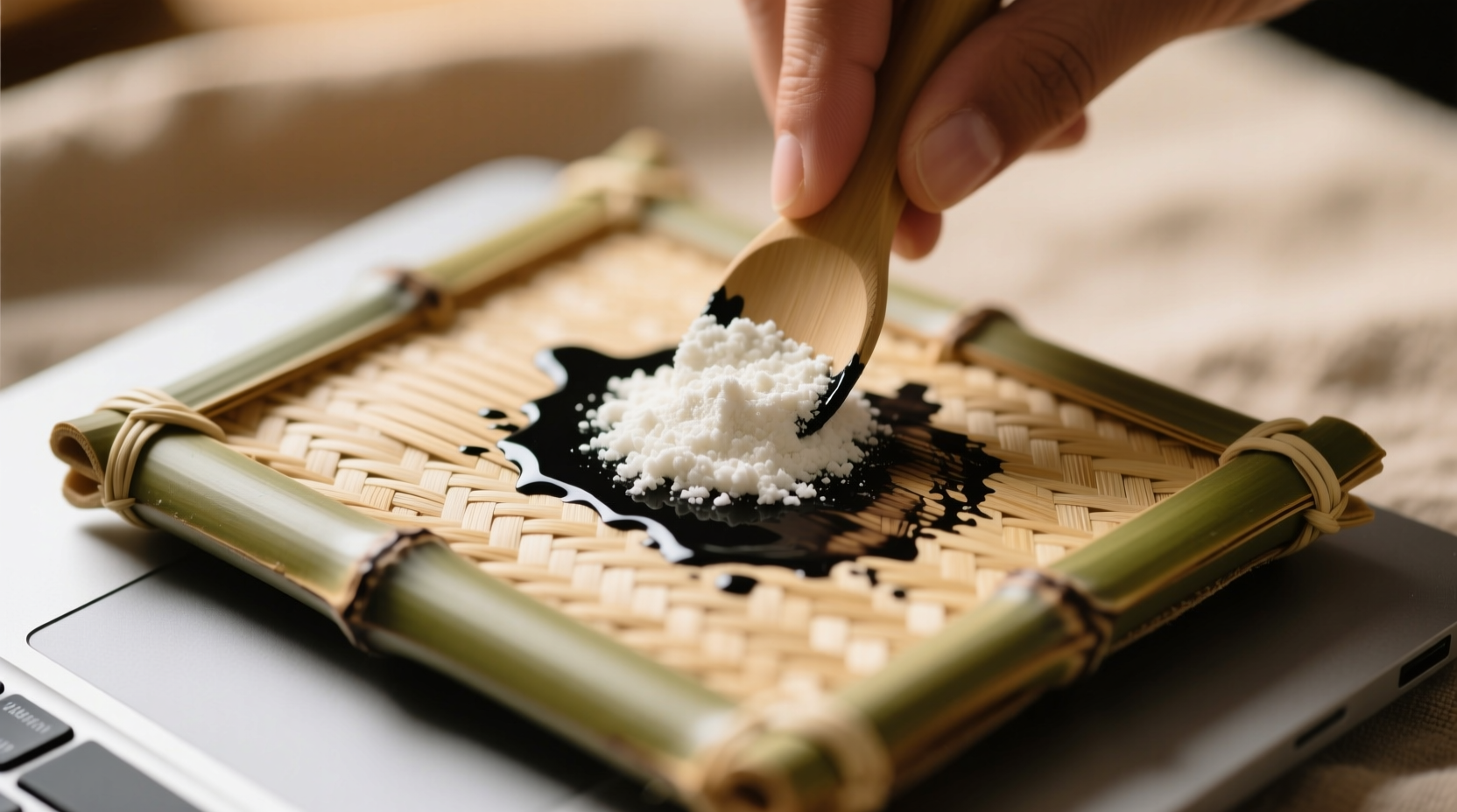 eco friendly cleaning tips for bamboo laptop sleeves
