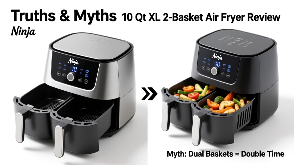 Ninja 10 Qt XL 2-Basket Air Fryer: Truths & Myths