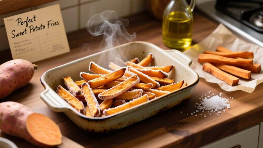 How to Bake Frozen Sweet Potato Fries Perfectly
