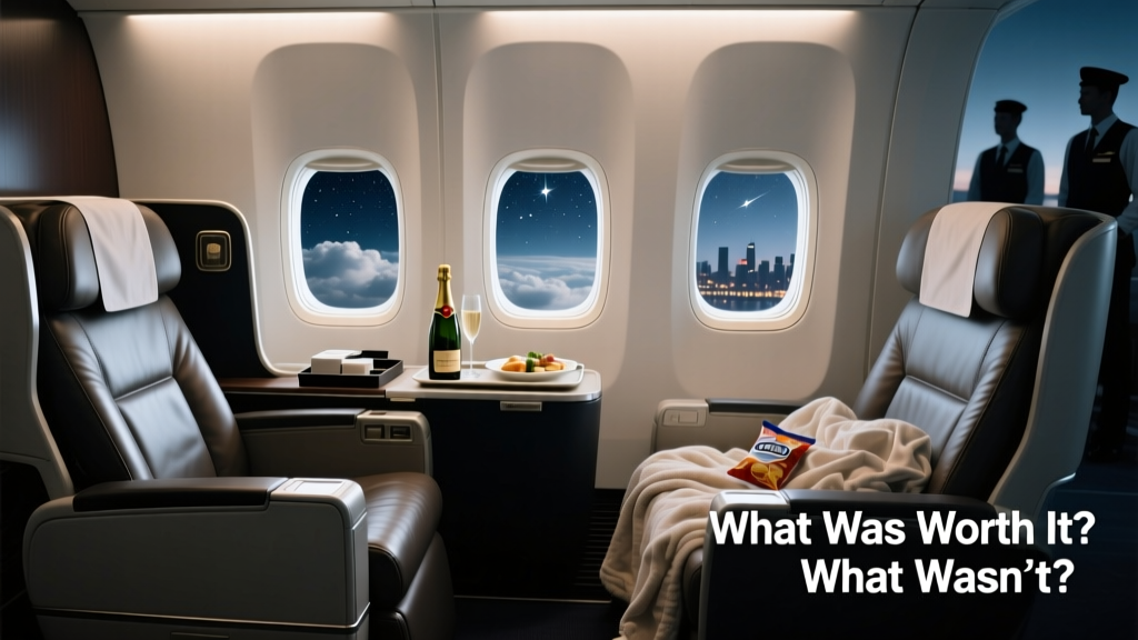 Flying First Class: What Was—and Wasn’t—Worth the Price Tag