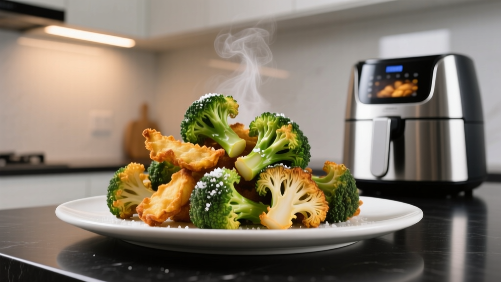 How to Cook Broccoli in an Air Fryer (Crispy & Tender!)