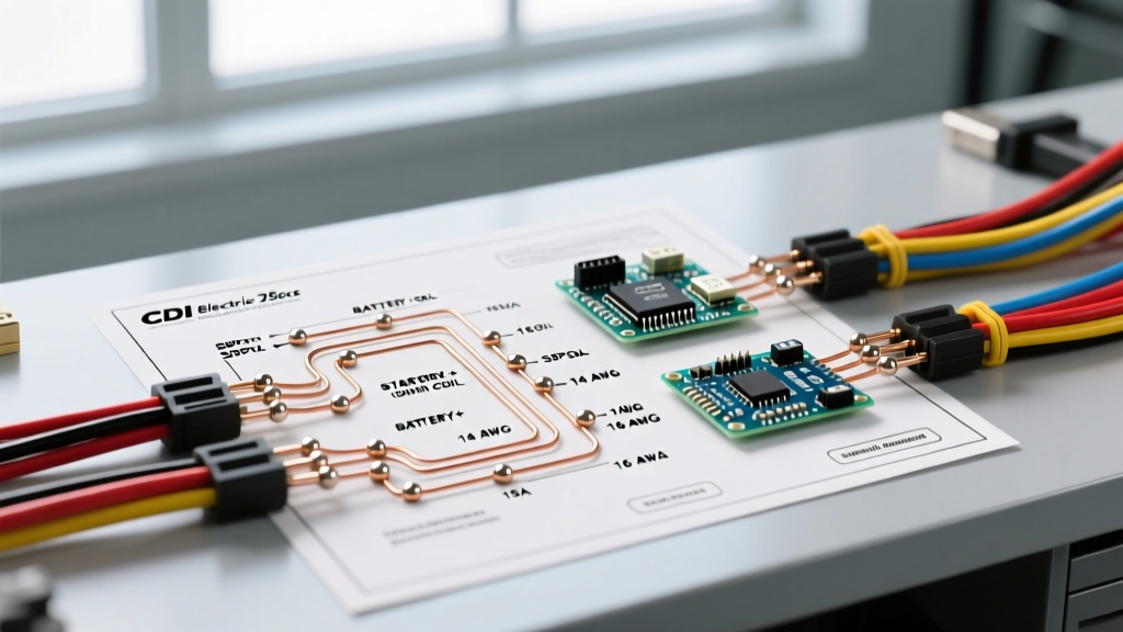 Mastering the CDI Electric Start 250cc Wiring Diagram for Safety