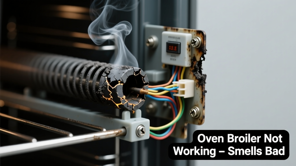 Oven Broiler Not Working & Smells Bad: Quick Diagnosis