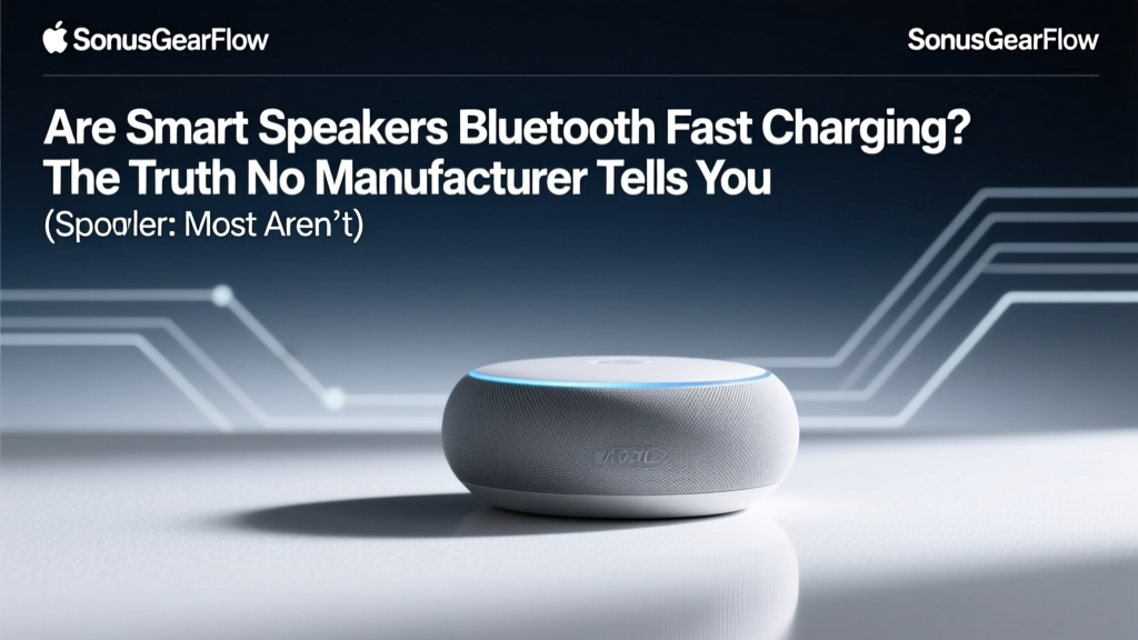 Smart Speakers Fast Charging: The Truth (2026)