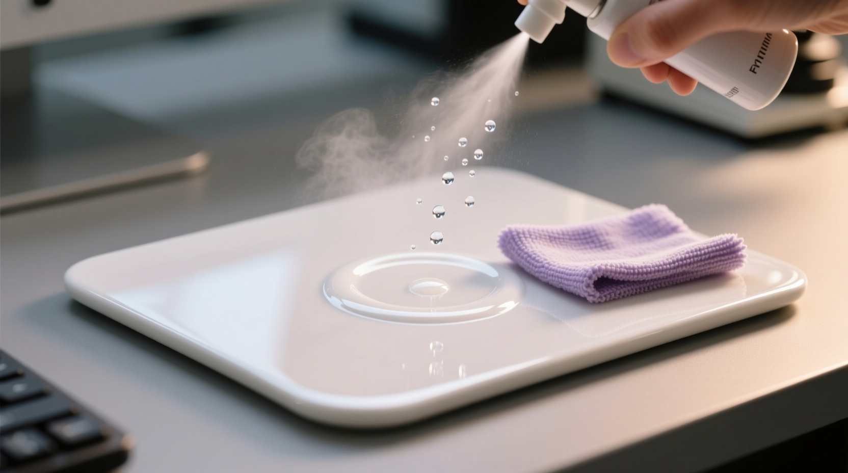 eco friendly ceramic mouse pad cleaning
