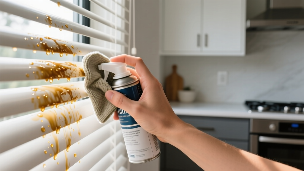 Proven: How to Get Cooking Spray Out of Blinds Fast