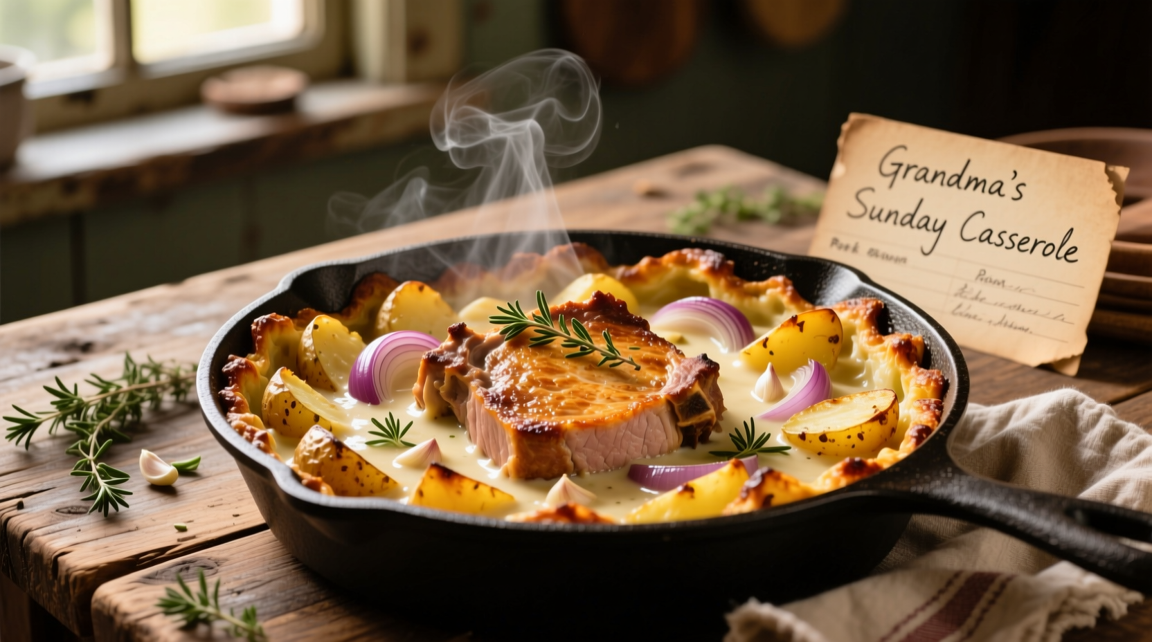 Perfect Pork Chop Potato Casserole Recipe: Step-by-Step Guide