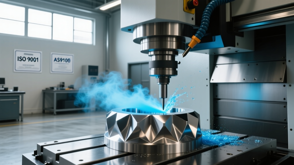 Sourcing CNC Precision Machining Parts: ISO 9001 vs AS9100 Compared