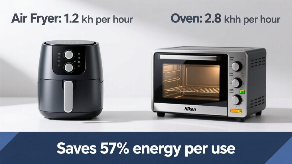 Air Fryer vs Oven Electricity Use: Real Numbers & Savings