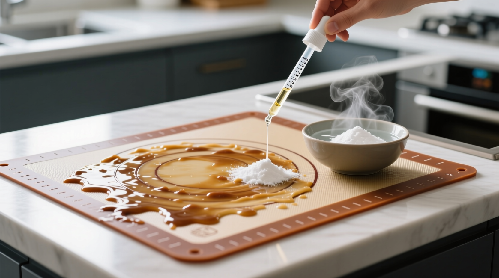 eco friendly cleaning tips silicone mat care