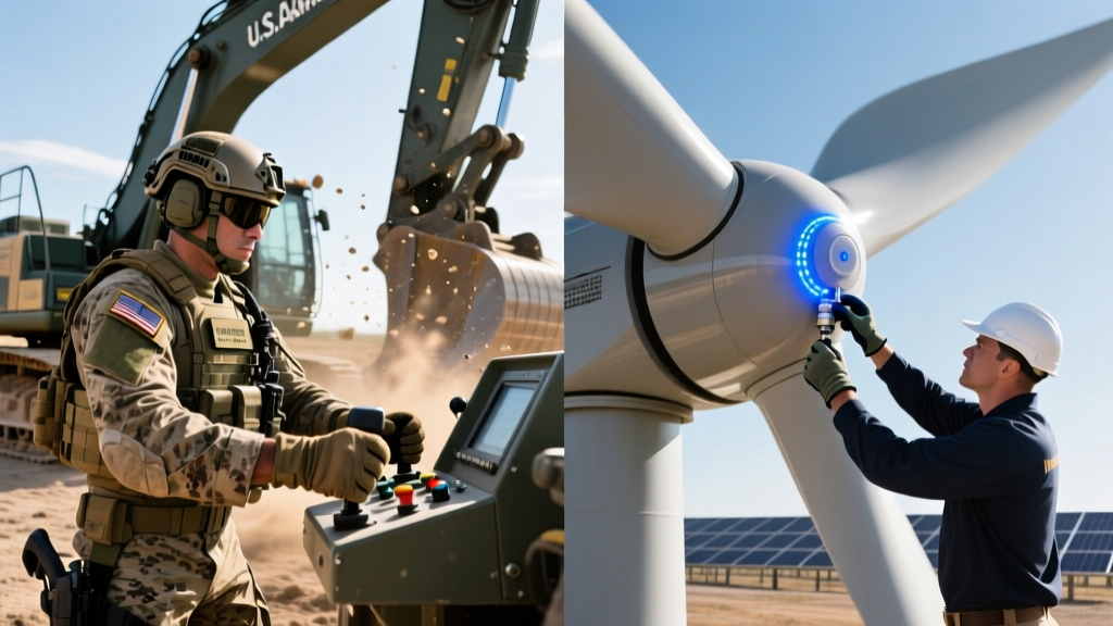 USMC Heavy Equipment Operator vs Renewable Energy Careers