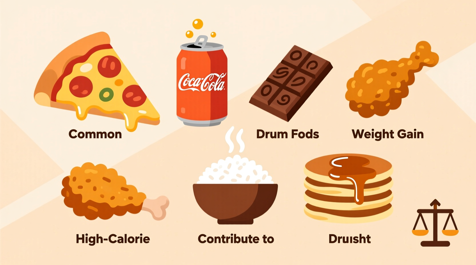 what foods make you put on weight