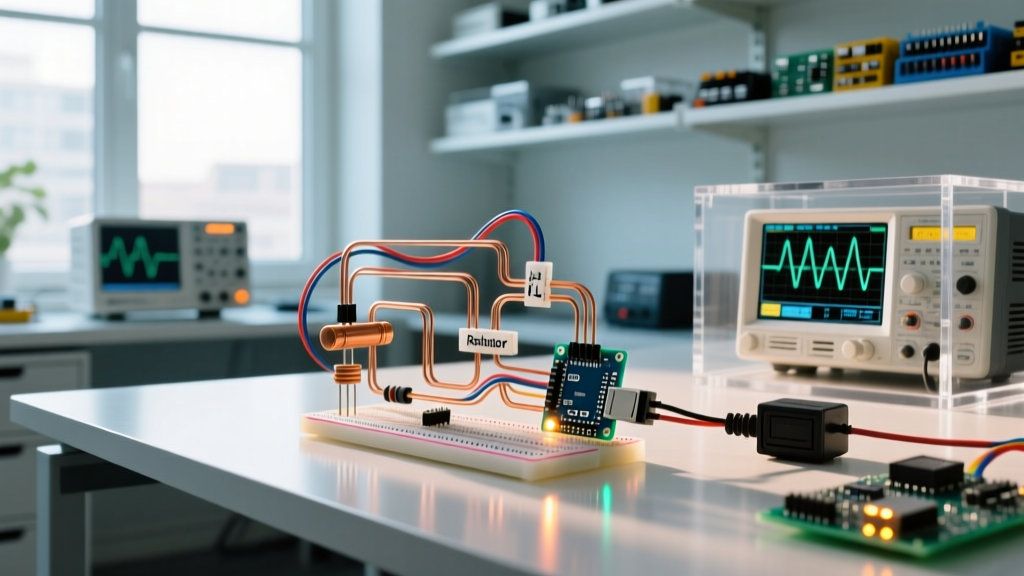 How to Design an R L Parallel Circuit for AC Load Simulation