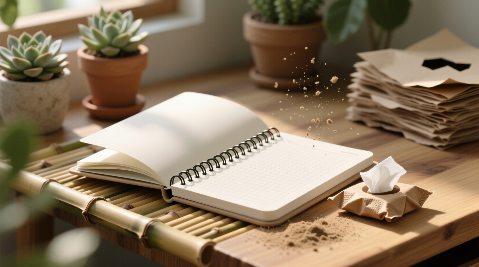 eco friendly cleaning tips for spiral notebooks