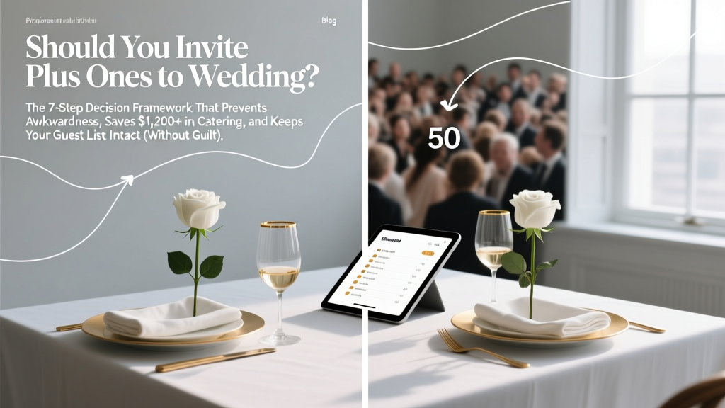 Plus-One Wedding Invitations: A Psychology Guide (2026)