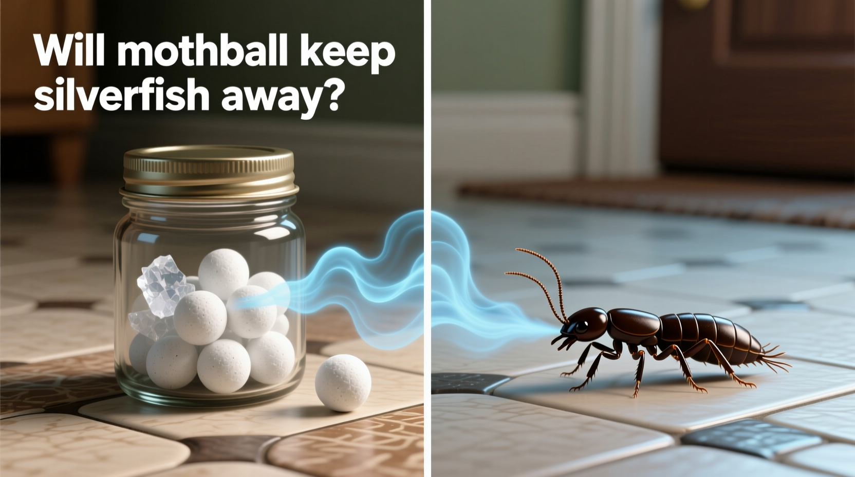 will mothballs keep silverfish away
