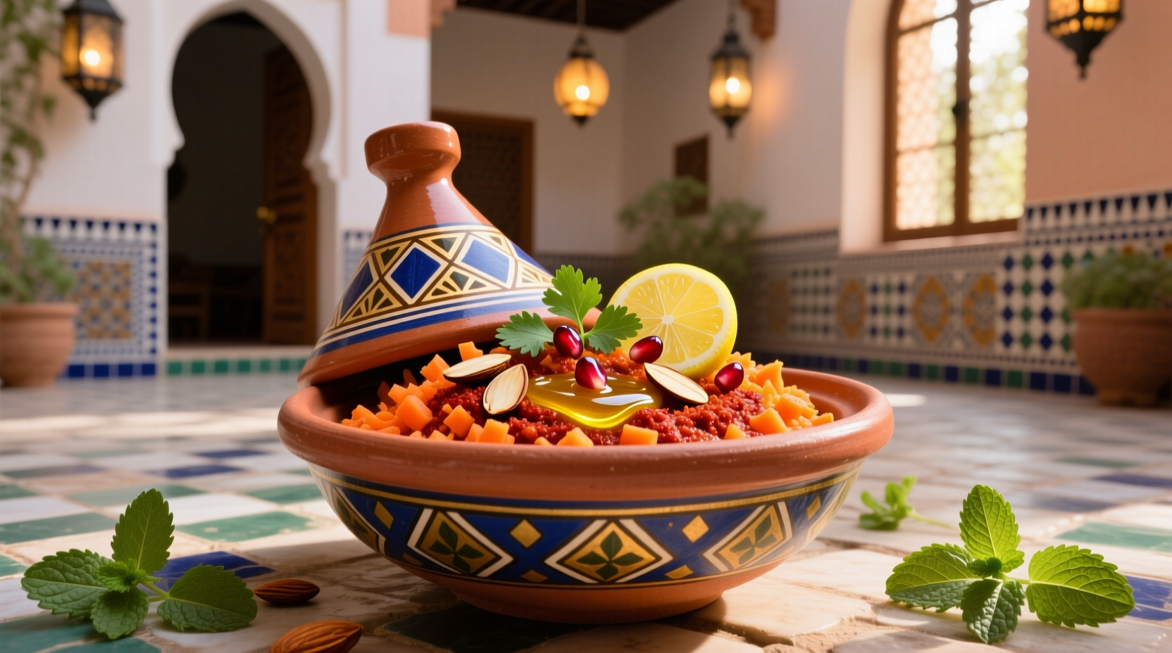 moroccan style spicy carrot dip