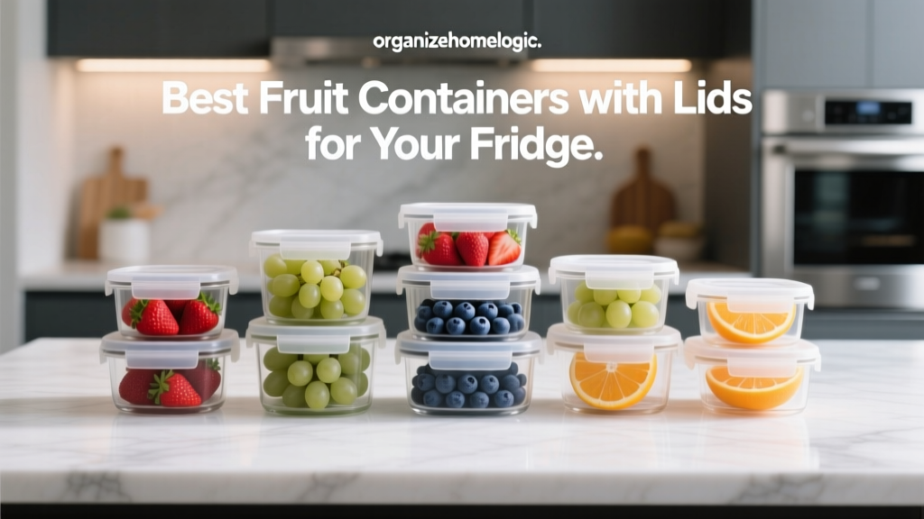 Best Fruit Containers with Lids for Your Fridge