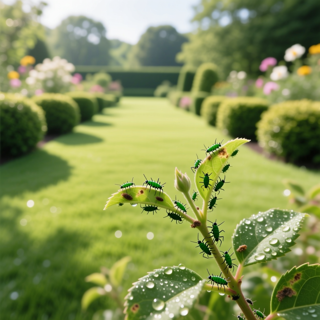 Identifying and Controlling Aphid Infestations on Ornamental Shrubs