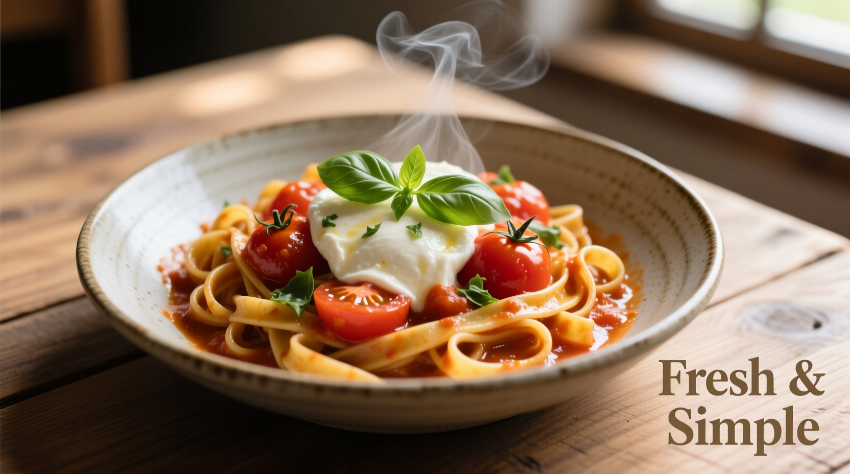 Perfect Tomato and Mozzarella Pasta Recipe in 20 Minutes