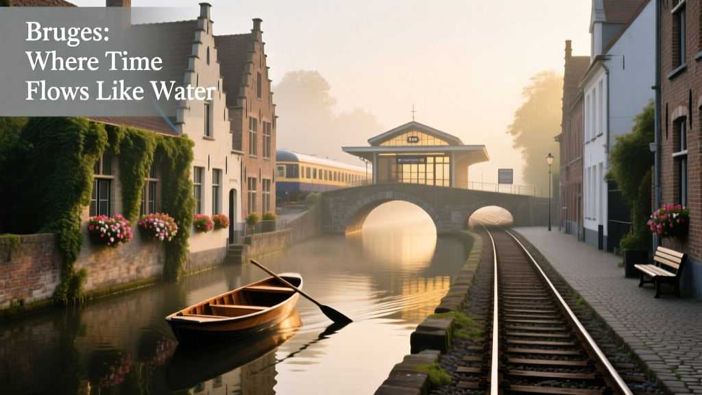 Photo Essay: Beautiful Canals in Bruges, Belgium — A Visual and Historical Journey Through Europe’s Best-Preserved Medieval Waterways