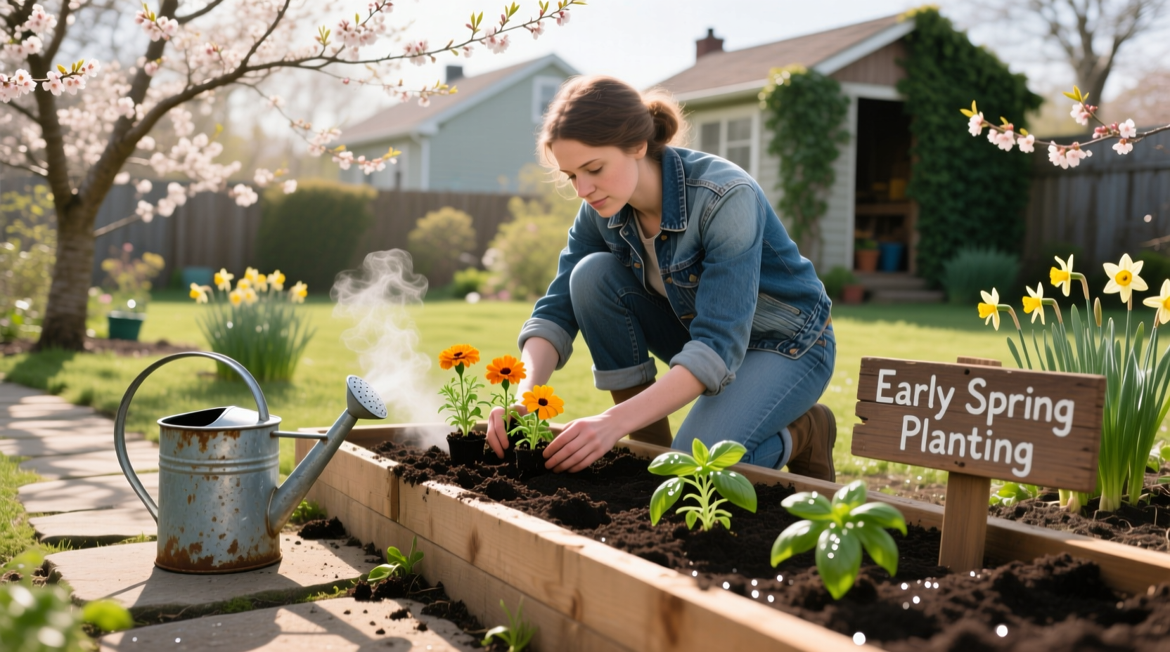 spring gardening tasks you can start early
