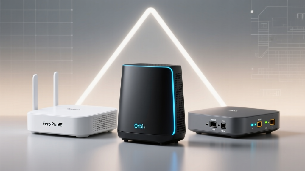 Eero Pro 6E vs Orbi RBKE963 vs Deco XE75 Mesh Review