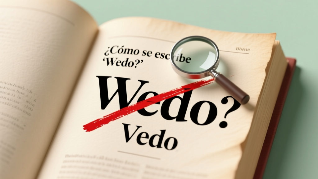 How to Spell Wedo in Spanish — It’s Not a Word (2026)