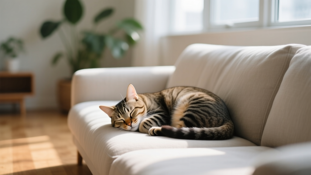 Do cats behavior change for sleeping? Yes