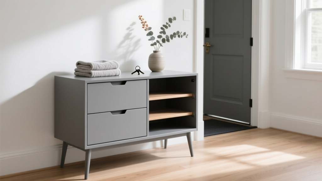 Gray Entryway Table with Storage: Buy Guide & Tips