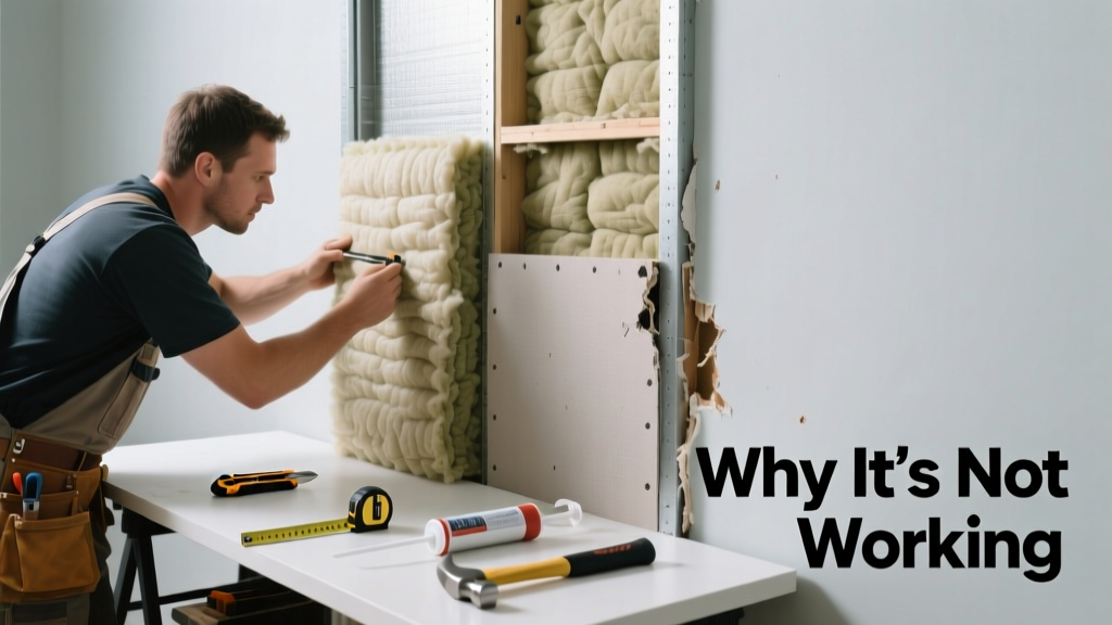 Fixing Failed Wall Soundproofing: Why It’s Not Working