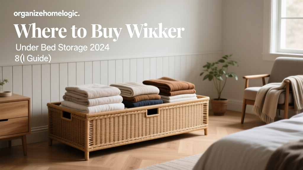 Where to Buy Wicker Under Bed Storage (2024 Guide)