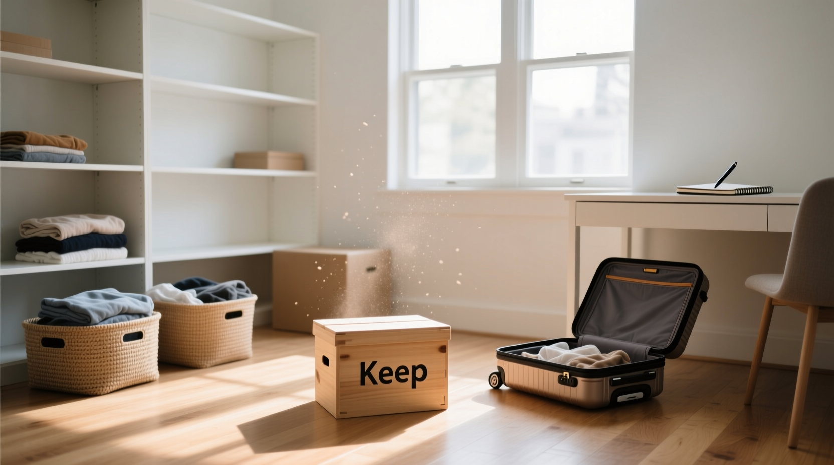 decluttering before moving