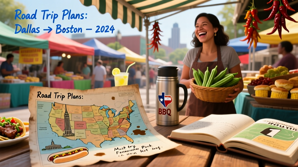 The Dallas-to-Boston Road Trip: A Culinary and Cultural Cross-Country Journey
